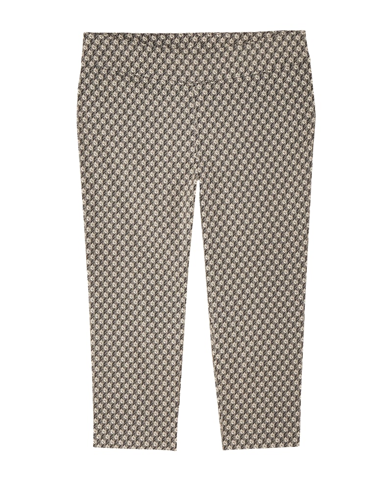 Front of plus size Turin Printed Ankle Pant by Meera Lane | Dia&Co | dia_product_style_image_id:120341